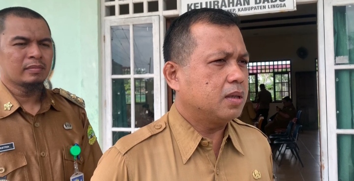Kabag Hukum Setda Lingga Slamat Setiadi (Foto : Wandi)