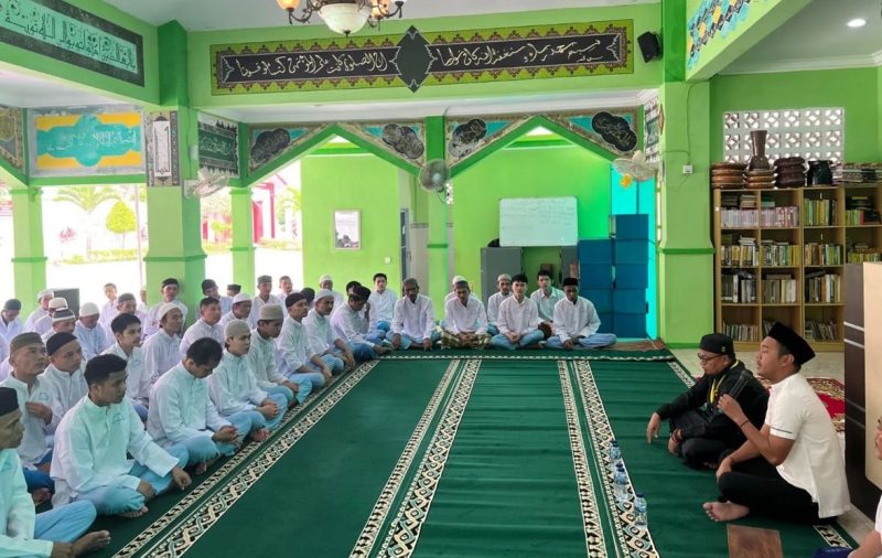Rutan Batam gelar peringatan Maulid Nabi Muhammad SAW 1446 H/2024 M di Masjid At-Taubah pada, Kamis(19/9/2024) | Foto: Dian