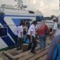 Kapal MV Citra Indomas saat membawa penumpang dari Pelabuhan Buton tujuan Dabo Singkep Foto: Istimewa