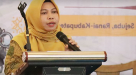 Anggota Bawaslu Provinsi Kepri, selaku Koordinator Divisi Pencegahan, Partisipasi Masyarakat dan Humas, Maryamah | Foto: Andri