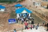 Lokasi penyerahan rumah baru warga Rempang Eco City di Tanjung Banun Batam | Foto: Dian