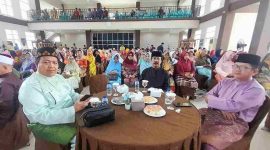 Suasana Peringatan Maulid Nabi Muhammad SAW 1446 H/2024 M yang digelar Himpunan Keluarga Serasan Tanjungpinang pada, Senin (16/9/2024) | Foto: Ami