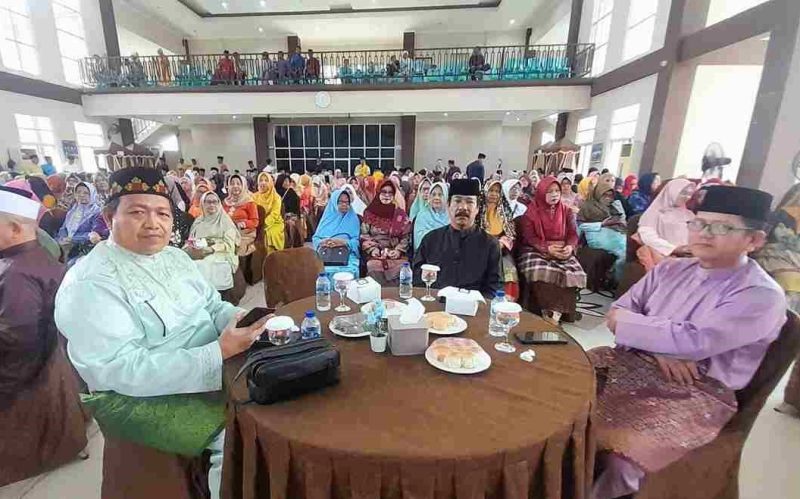 Suasana Peringatan Maulid Nabi Muhammad SAW 1446 H/2024 M yang digelar Himpunan Keluarga Serasan Tanjungpinang pada, Senin (16/9/2024) | Foto: Ami