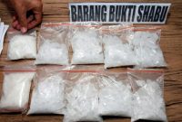 Ilustrasi barang bukti narkoba jenis sabu | Foto: Istimewa