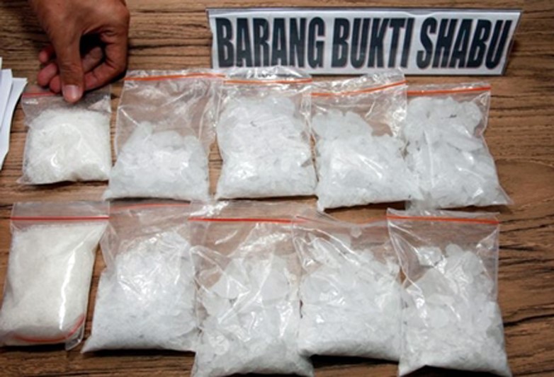 Ilustrasi barang bukti narkoba jenis sabu | Foto: Istimewa