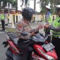 Satlantas Polres Karimun saat melakukan razia beberapa waktu lalu | Foto: Nichita