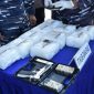 Ilustrasi barang bukti Narkoba seberat 10 Kilogram diduga dari Malaysia saat konferensi pers di Mako Lantamal IV, Batam | Foto: Humas Lantamal