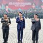 Presiden Indonesia, Jokowi (tengah) hadiri Apel Kesiapan Pengamanan 2024 di Mako Korps Brimob Kelapa Dua, Depok, Jawa Barat | Foto: Humas Polri