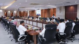 Pemko Batam gelar rapat koordinasi, bahas penanganan bencana banjir yang terjadi beberapa waktu lalu | Foto: Dian