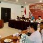 KPU Tanjungpinang gelar rapat persiapan debat di CK Hotel pada, Rabu (16/10/2024) kemarin | Foto: Andri