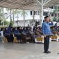 Pjs Wali  Kota Batam, Andi Agung saat memimpin Upacara 17 Hari Bulan Tingkat Kota Batam di Dataran Engku Puteri pada, Kamis (17/10/2024) | Foto: Pemko Batam