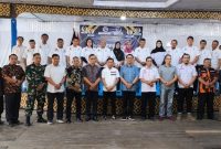 Pelantikan DPD IWO Indonesia Natuna dipimpin oleh Ketua DPW IWO Indonesia Provinsi Kepri, Nursalim Turatea | Foto: IWO Indonesia Natuna