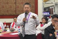 Jurnalis KMG, Ronal Febrianto saat mengikuti kegiatan Pemantapan Nilai-nilai Kebangsaan Multikultural Lemhannas RI Tahun 2024 di Jakarta | Foto: Nichita