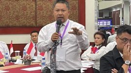 Jurnalis KMG, Ronal Febrianto saat mengikuti kegiatan Pemantapan Nilai-nilai Kebangsaan Multikultural Lemhannas RI Tahun 2024 di Jakarta | Foto: Nichita