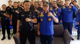 Simulasi Penanganan Kebakaran Rutan dilaksanakan bersama DPKP Kota Tanjungpinang | Foto: Andri