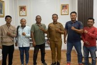 Audiensi HMNI Kepri ke DKP Kepri sebagai bentuk mempererat silaturahmi | Foto: Dian