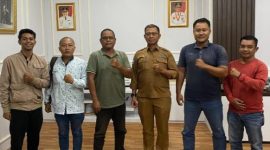 Audiensi HMNI Kepri ke DKP Kepri sebagai bentuk mempererat silaturahmi | Foto: Dian