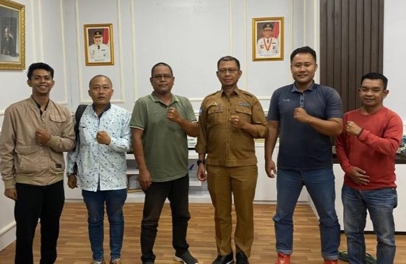 Audiensi HMNI Kepri ke DKP Kepri sebagai bentuk mempererat silaturahmi | Foto: Dian