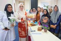 Suasana bazar ekonomi yang digelar Dharma Wanita Persatuan Unit Diskominfo Kota Tanjungpinang pada, Jumat (11/10/2024) | Foto: Andri