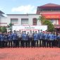 Pegawai Lapas Batam foto bersama usai upacara peringatan Hari Sumpah Pemuda 2024 | Foto: Dian