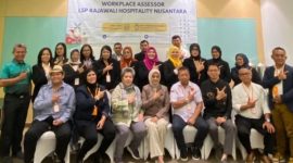 Kelas Workplace Assessor bidang pariwisata yang digelar di Hotel Zest Harbour Bay, Batam diikuti sebanyak 20 pelaku pariwisata | Foto: Istimewa