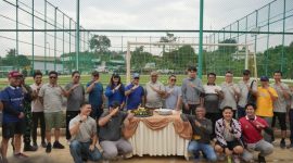 Lapangan Mini Soccer BIFZA 1 bertaraf internasional diresmikan oleh Direktur Badan Usaha Fasilitas dan Lingkungan BP Batam pada, Sabtu (19/10/2024) | Foto: Humas BP Batam