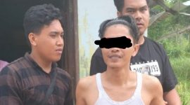 RK, Pelaku pembobol ATM warga yang hilang ditangkap Unit Reskrim Polsek Tebing | Foto: Nichita