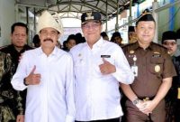 Kunjungan Wakajati Kepri disambut Plt Bupati Karimun, Anwar Hasyim di Pelabuhan Domestik Tanjungbalai Karimun | Foto: Nichita