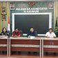 Kejaksaan Negeri Karimun menggelar konferensi pers perkembangan kasus dugaan korupsi di Dinas Lingkungan Hidup Karimun | Foto: Nichita