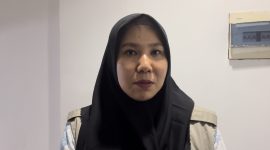 Ketua Bawaslu Lingga Fidya Asrina (Foto : Zonamu/Wandi)