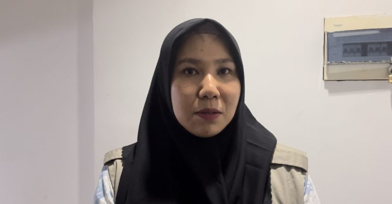 Ketua Bawaslu Lingga Fidya Asrina (Foto : Zonamu/Wandi)