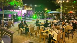 Potret lokasi Pantai Tiga Berlian (Foto : Zonamu/Wandi)
