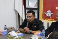 Ketua KPU Lingga Ardhi Aulia (Foto : Zonamu/Ardhi)