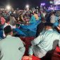 Polres Lingga menggelar makan talam sehidang di Polres Lingga (Foto : Zonamu/Wandi)