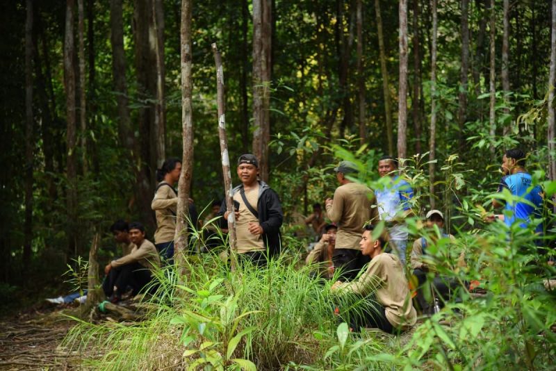 Para pemandu pendaki gunung saat mengikuti pelatihan (Foto : Zonamu/Humas Dispar Lingga)