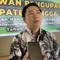 Wakil Ketua Apindo Lingga Anto saat di wawancarai (Foto : Zonamu/Wandi)