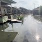 Banjir Rob yang terjadi di Kelurahan Dabo Lama (Foto : Zonamu/Wandi)