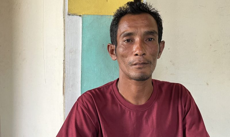 Tokoh Pemuda Kelurahan Berlian Fauzi (Foto : Zonamu/Wandi)