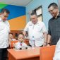 Dukungan Program Makan Bergizi dan Penyuluhan Gizi yang dilaksanakan PT Timah di SDN 21 Gantung