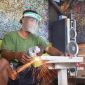 Tim Pepaya Creative mampu menciptakan berbagai karya berkat bantuan alat dari PT Timah | Foto: Zonamu/Humas PT Timah