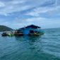 Kapal Pengangkut Beras Karam di Perairan Lingga (Foto : Zonamu/Kapten Budi)