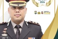 Kapolres Lingga Terima Penghargaan sebagai Pemimpin Inspiratif (Foto : Ist)