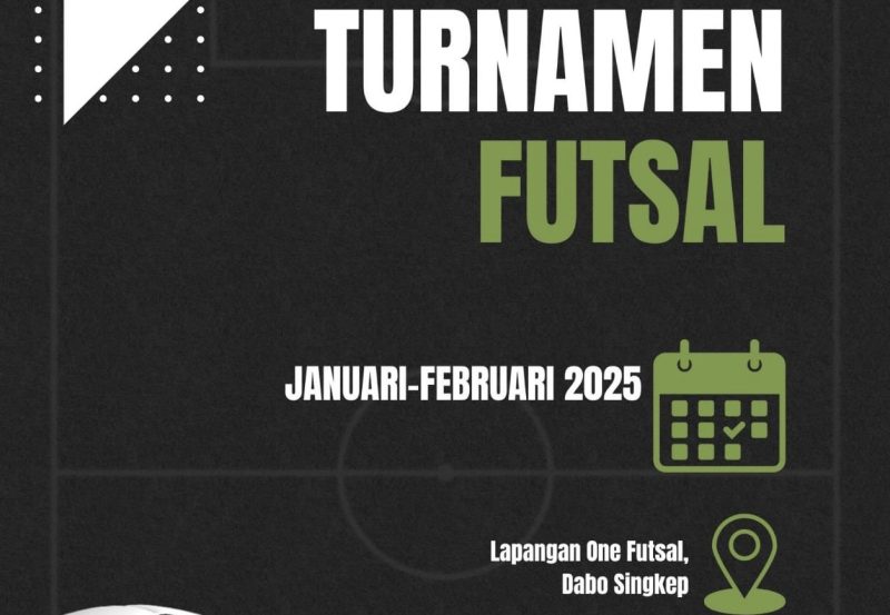 Turnamen Liga Futsal Singkep 2025 Akan Segera Digelar (Foto : Zonamu/Ist)
