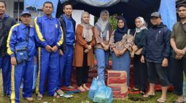 DWP Dinsos Lingga Salurkan Bantuan untuk Korban Banjir (Foto : Zonamu/Imam)