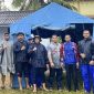 Dinsos Lingga bersama MUI Lingga Dirikan Posko Bantuan Banjir (Foto : Zonamu/Imam)