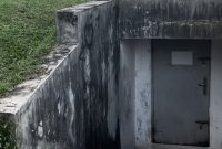 Lorong Bawah Tanah di Wisma Timah Dabo Singkep (Foto : Zonamu/Wandi)