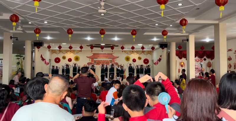 Perayaan Imlek di Vihara Kumala Maiytrea (Foto : Zonamu/Wandi)