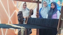 Dekranasda Lingga Dukung UMKM di Ajang Kurasi Produk Unggulan Kepri 2025 (Foto : Zonamu/Susi)