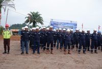 Apel dan Simulasi Keselamatan PT Timah, dalam rangka semarak Bulan K3 Nasional | Foto: Zonamu/Humas PT Timah