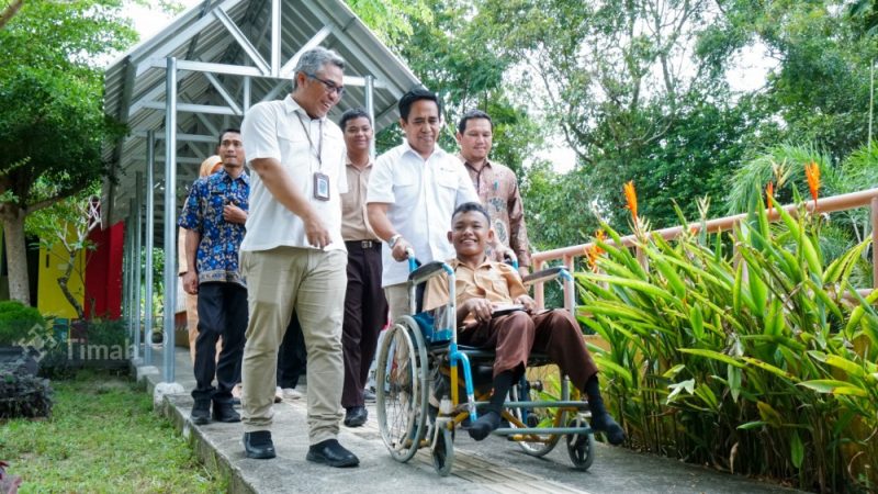 PT Timah melaksanakan inisiatif program pendidikan, ekonomi dan pemberdayaan bagi para penyandang disabilitas | Foto: Zonamu/Humas PT Timah
